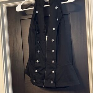 Stylish Black Kids Dance Costume Vest